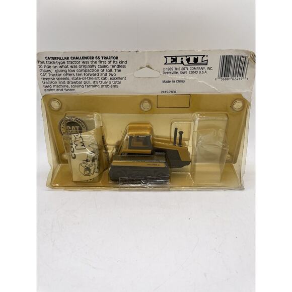 1998 Ertl Mighty Movers Caterpillar Challenger 65 Tractor Collectors 1st Edition - Picture 8 of 10